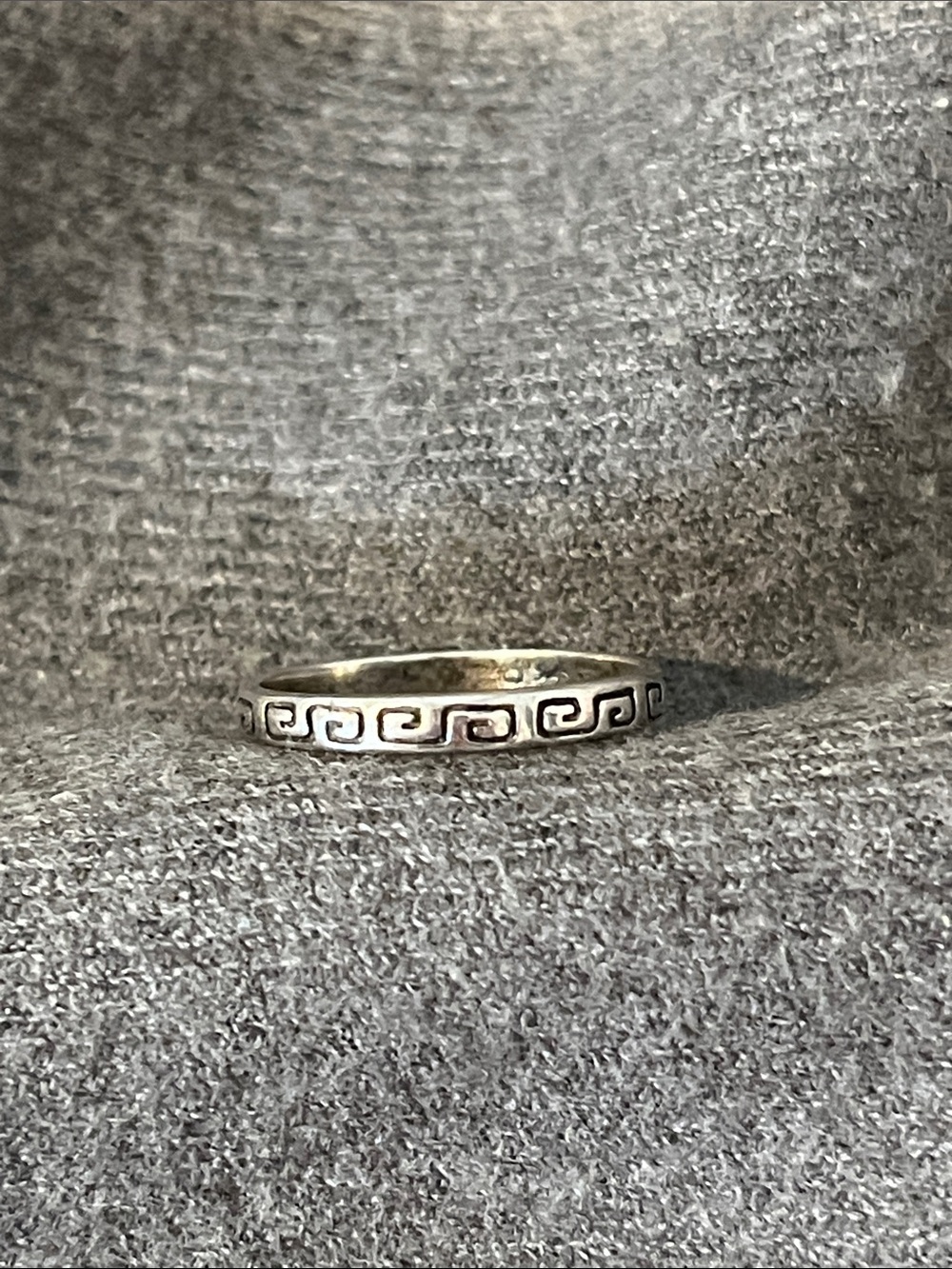 Carolyn Pollack Sterling Stamped Ring-7